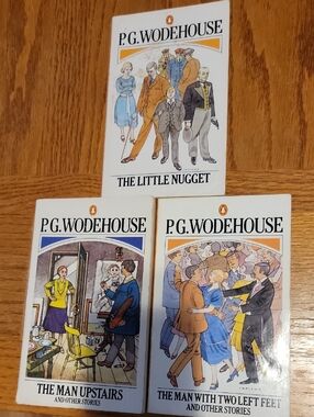 P.G. Wodehouse Paperback Collection Of 3 - Vintage